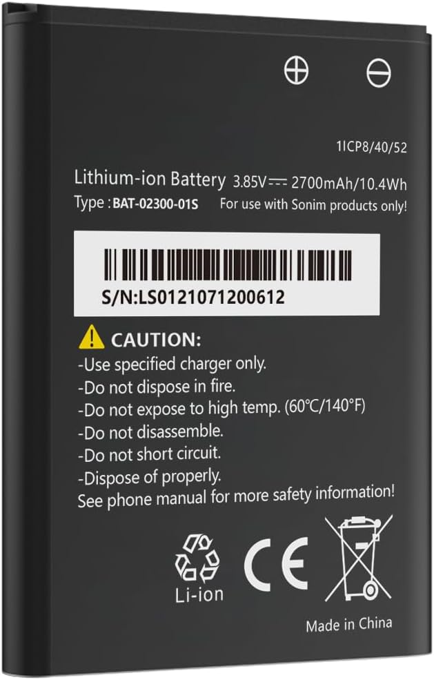 Sonim Replacement Battery